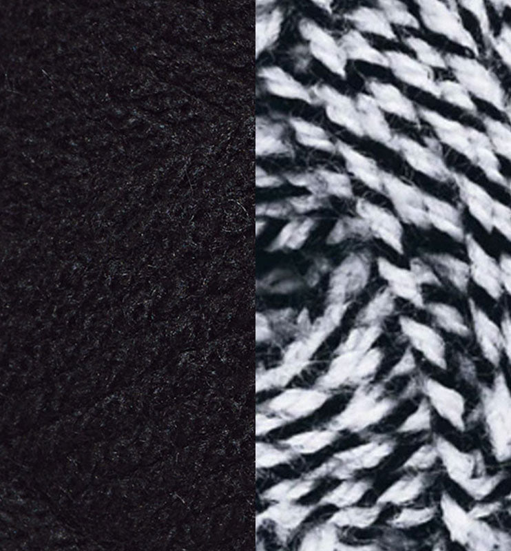 Cables in Ragg Afghan