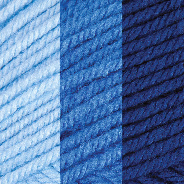 Bands of Color Afghan