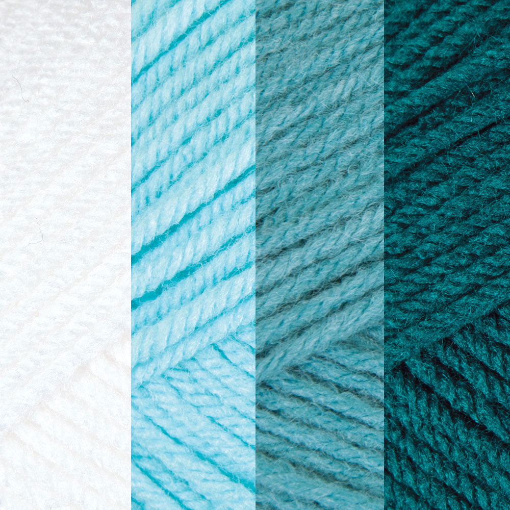 Side by Side Shells Afghan