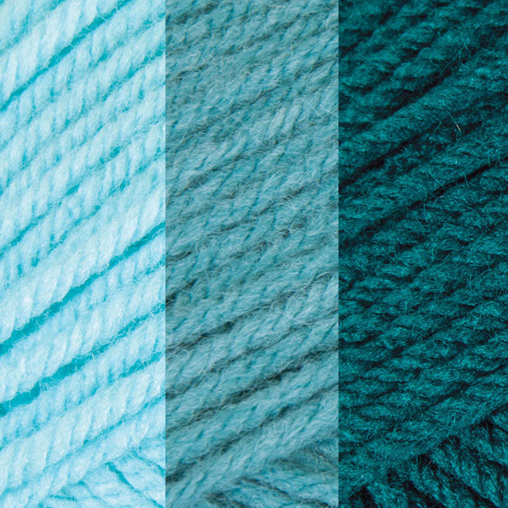 Bands of Color Afghan