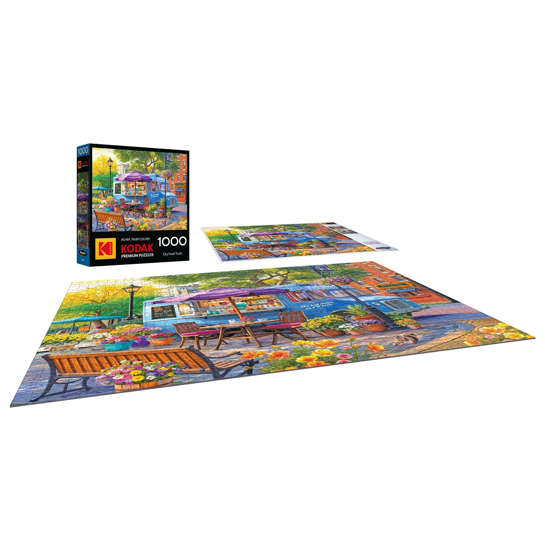 City Food Truck Jigsaw Puzzle