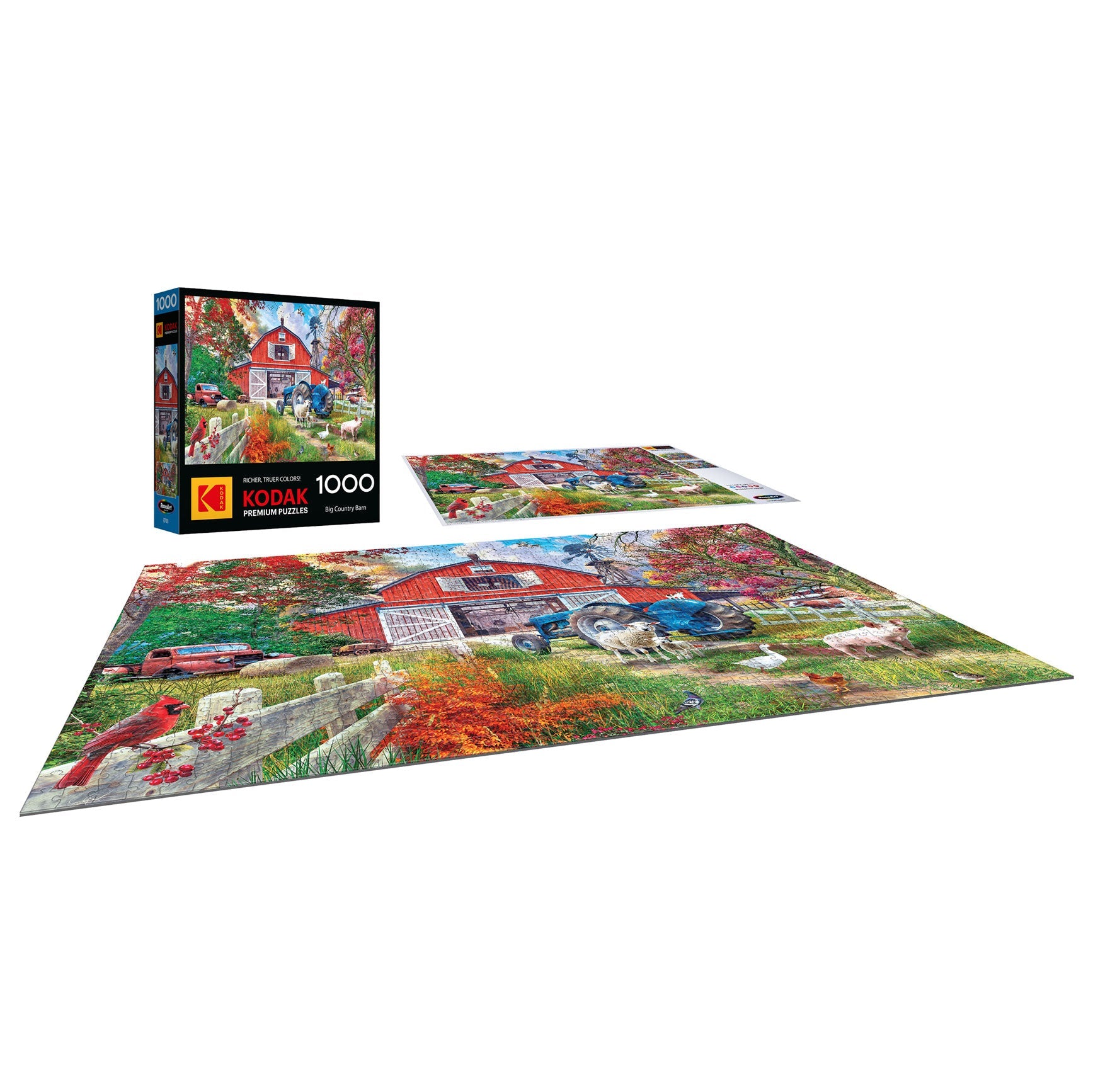 Big Country Barn Jigsaw Puzzle