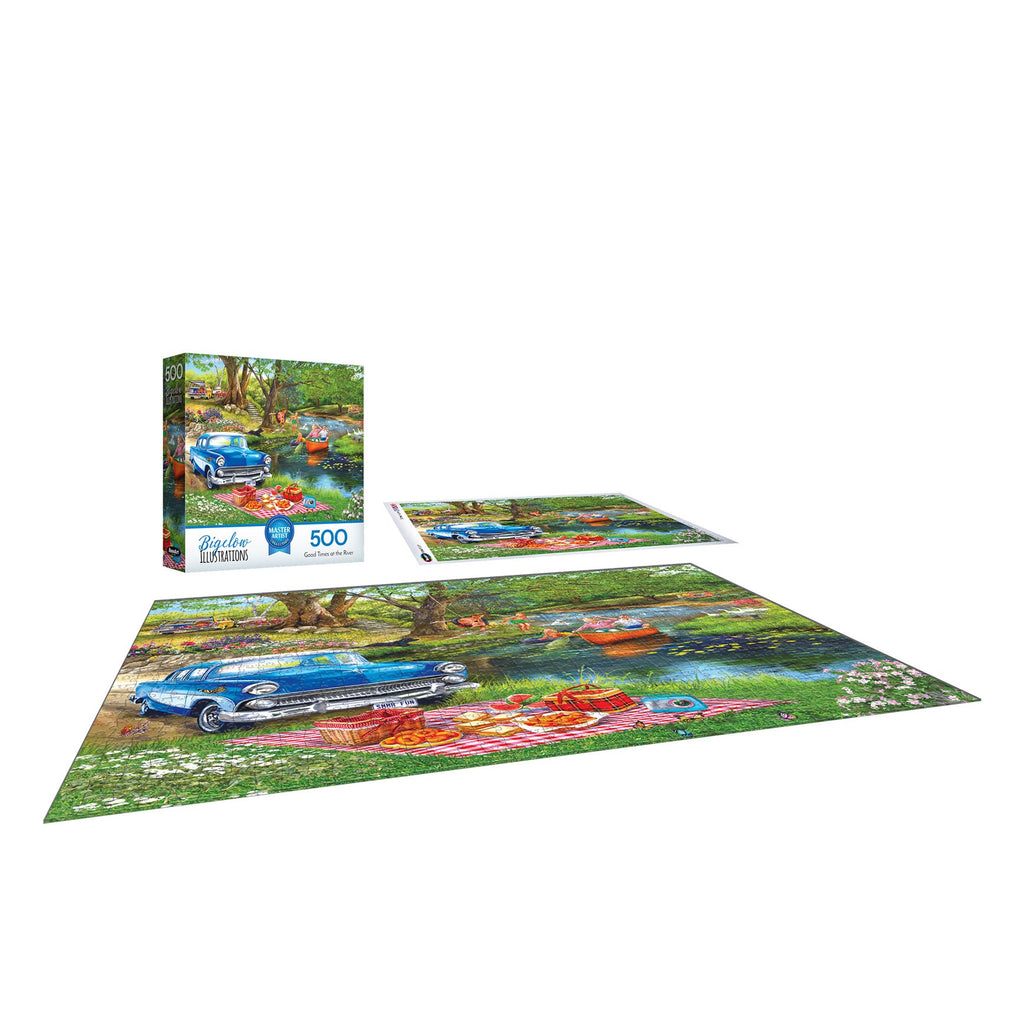 Good Times at the River Jigsaw Puzzle