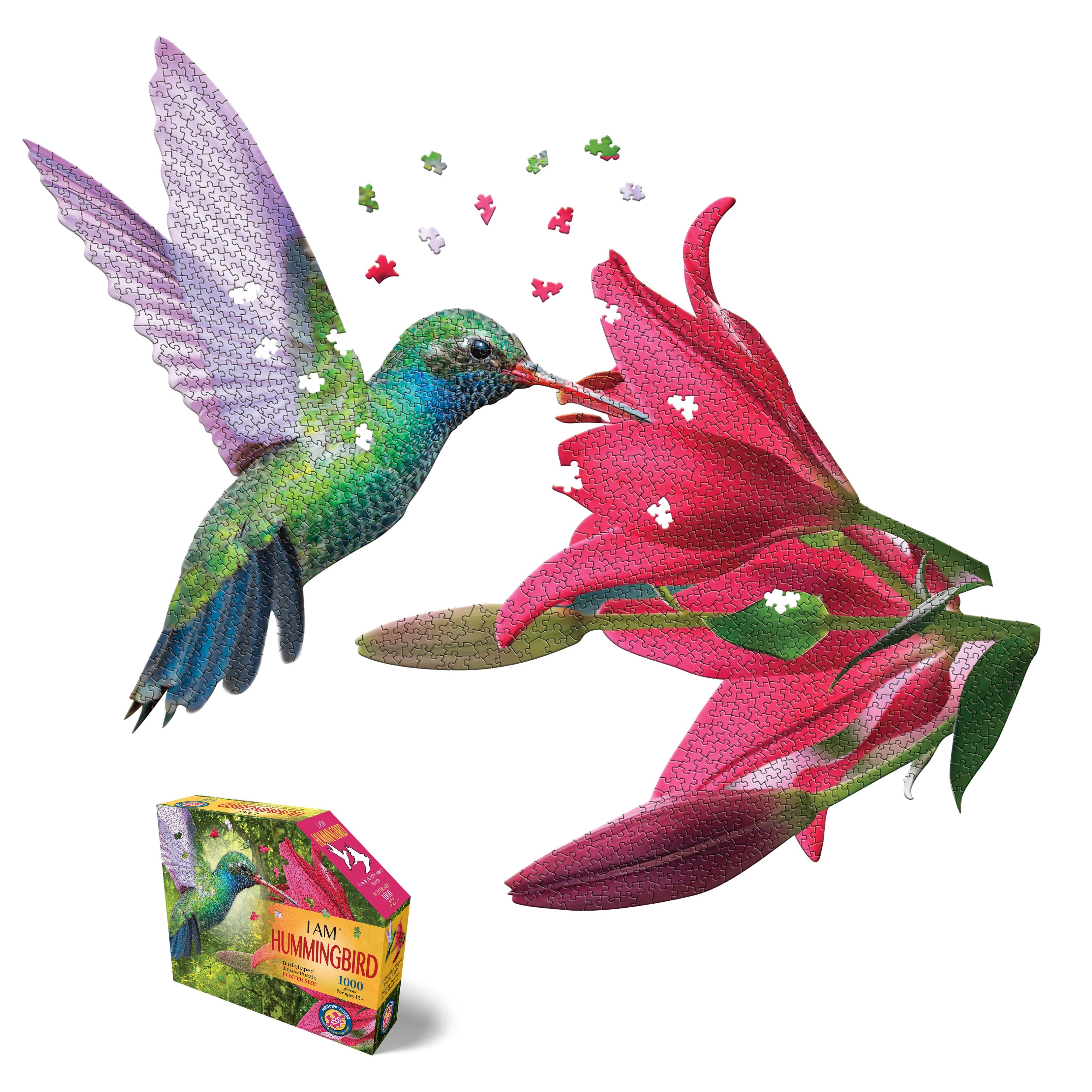 I Am Hummingbird Large Jigsaw Puzzle