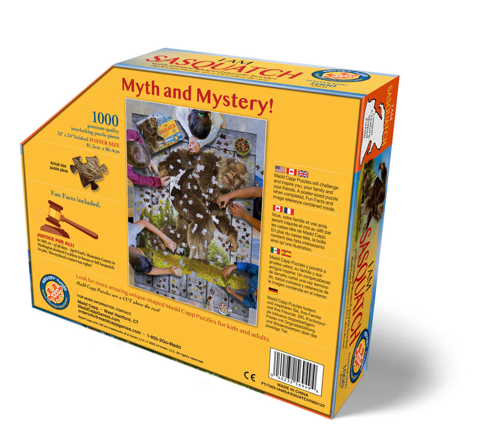I Am Sasquatch Jigsaw Puzzle