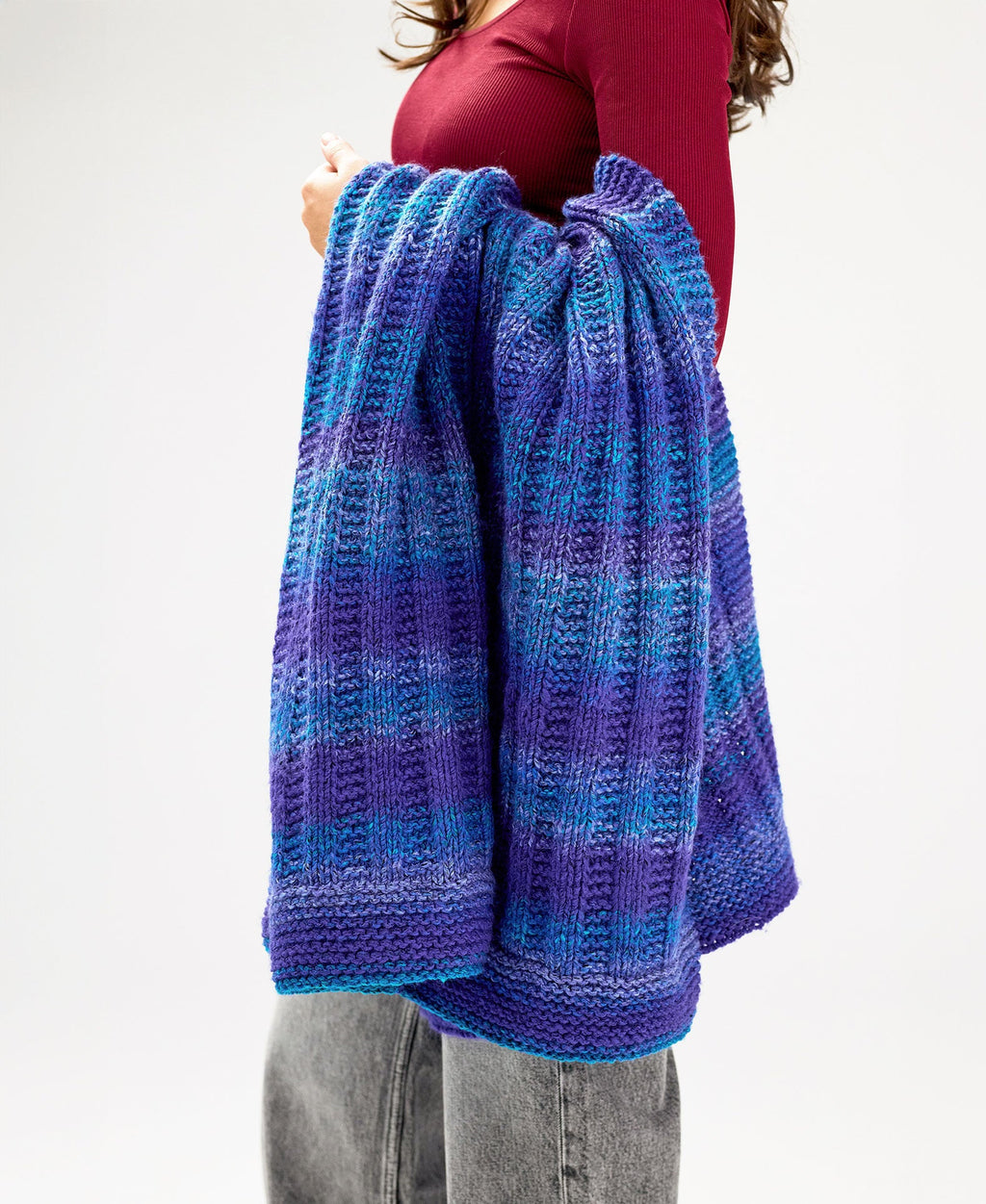 Garter Columns Throw