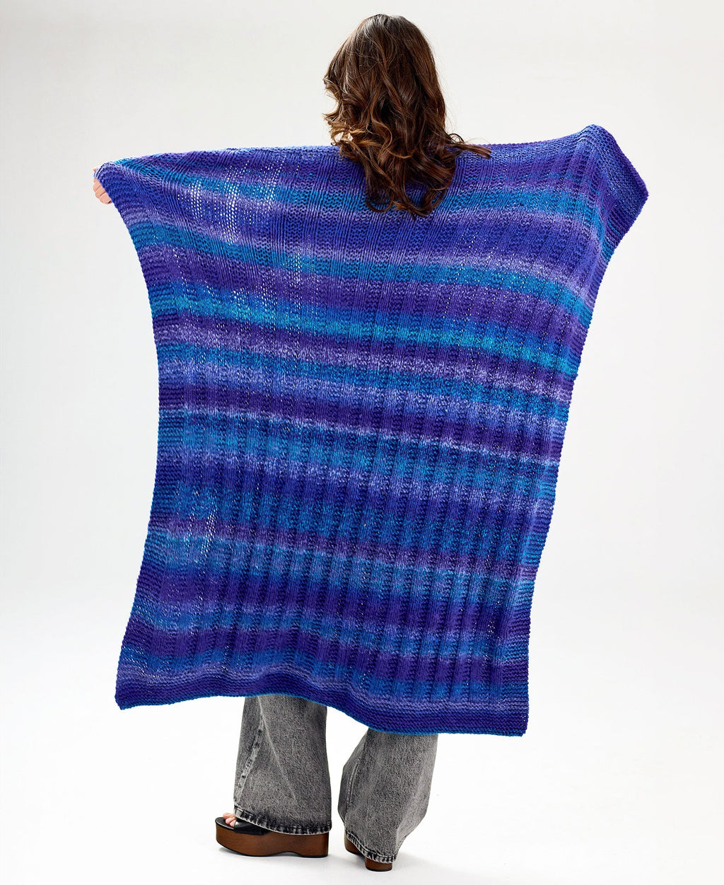 Garter Columns Throw