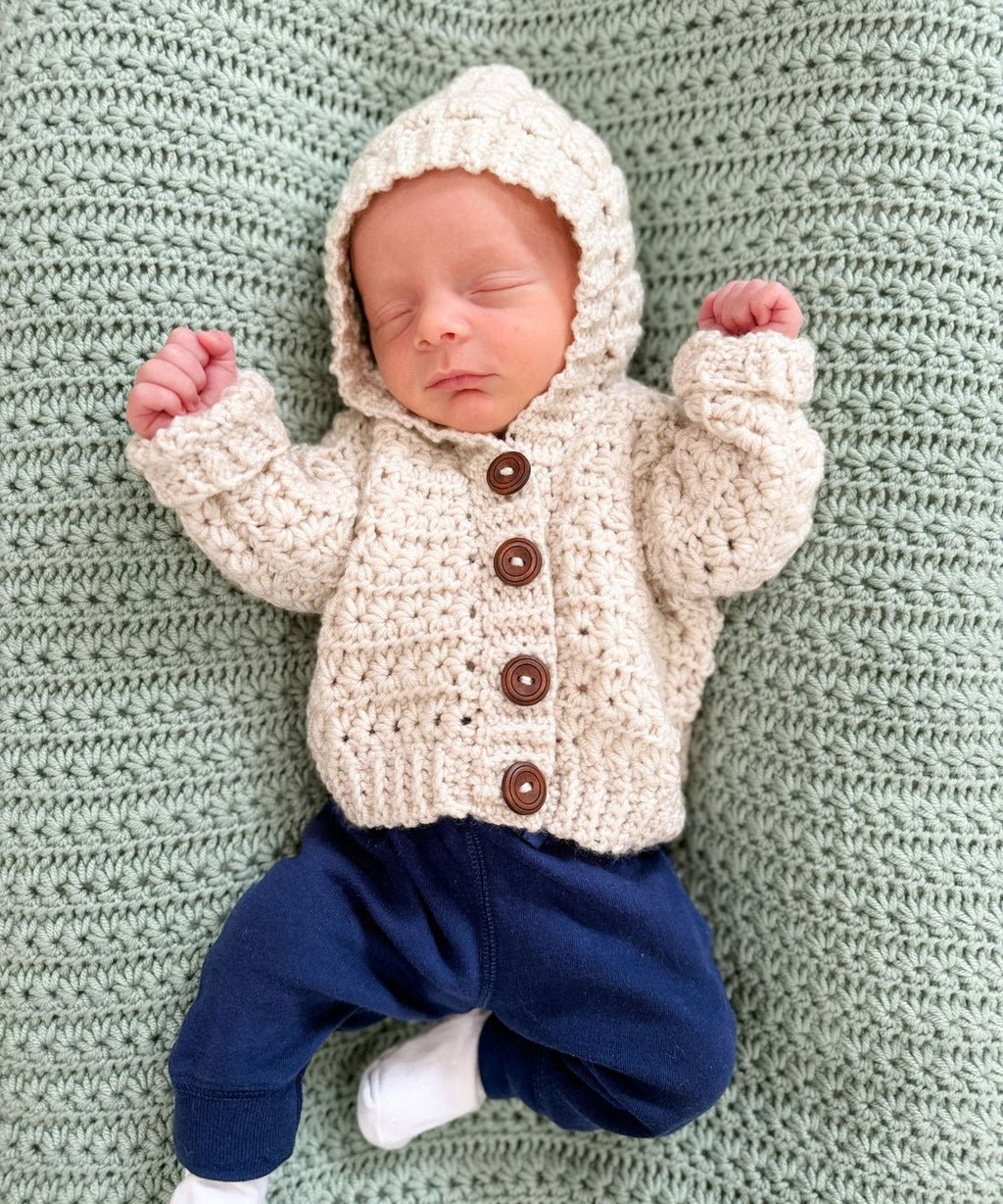 Mini Star Stitch Cardigan