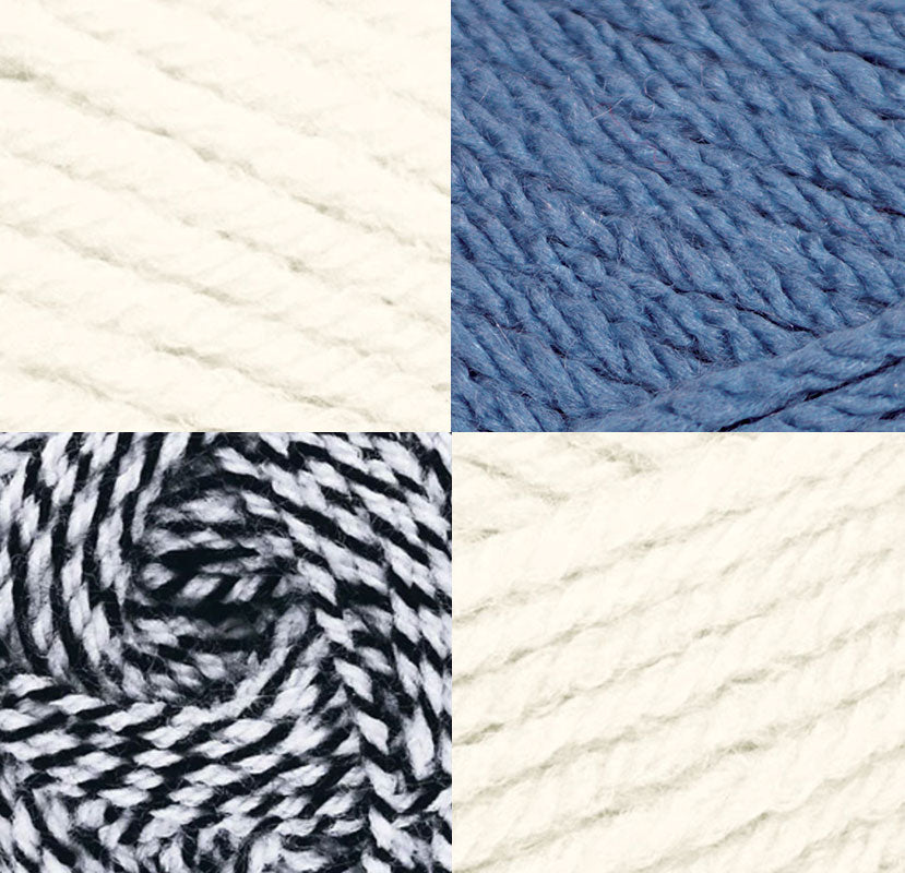 Hazy Blues Blanket