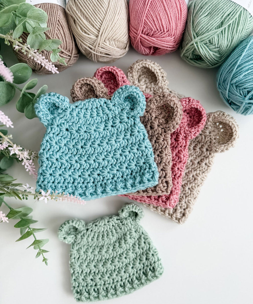 Star Stitch Baby Bear Hat