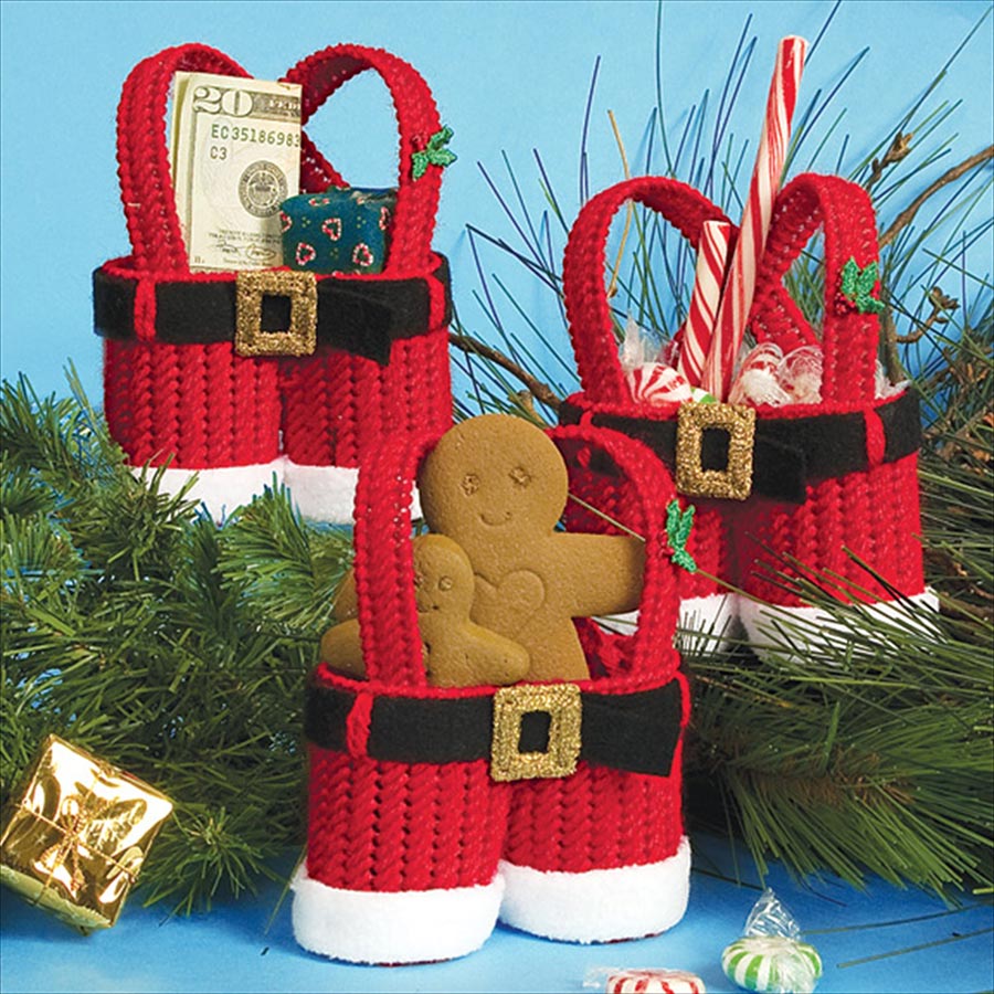 Santa Pants Plastic Canvas Pattern
