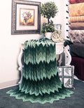 Crocheted Ripple Afghan Pattern