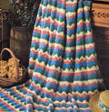 Crochet Wave & Chevron Afghan Pattern