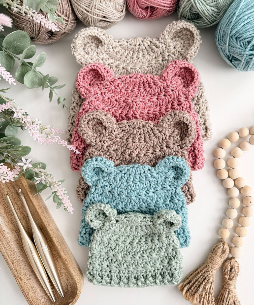 Star Stitch Baby Bear Hat