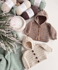 Mini Star Stitch Cardigan