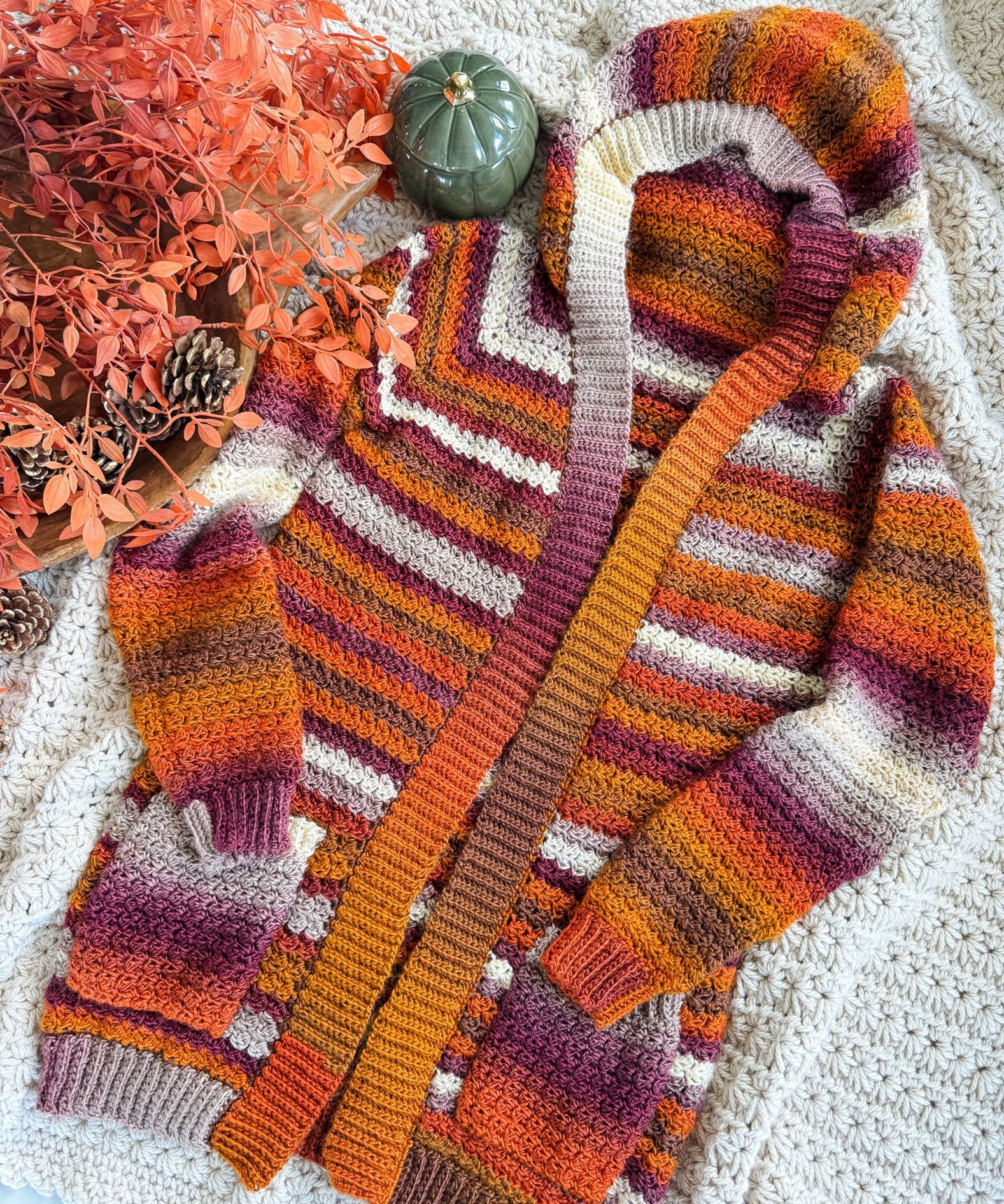 The Suzette Long Cardigan