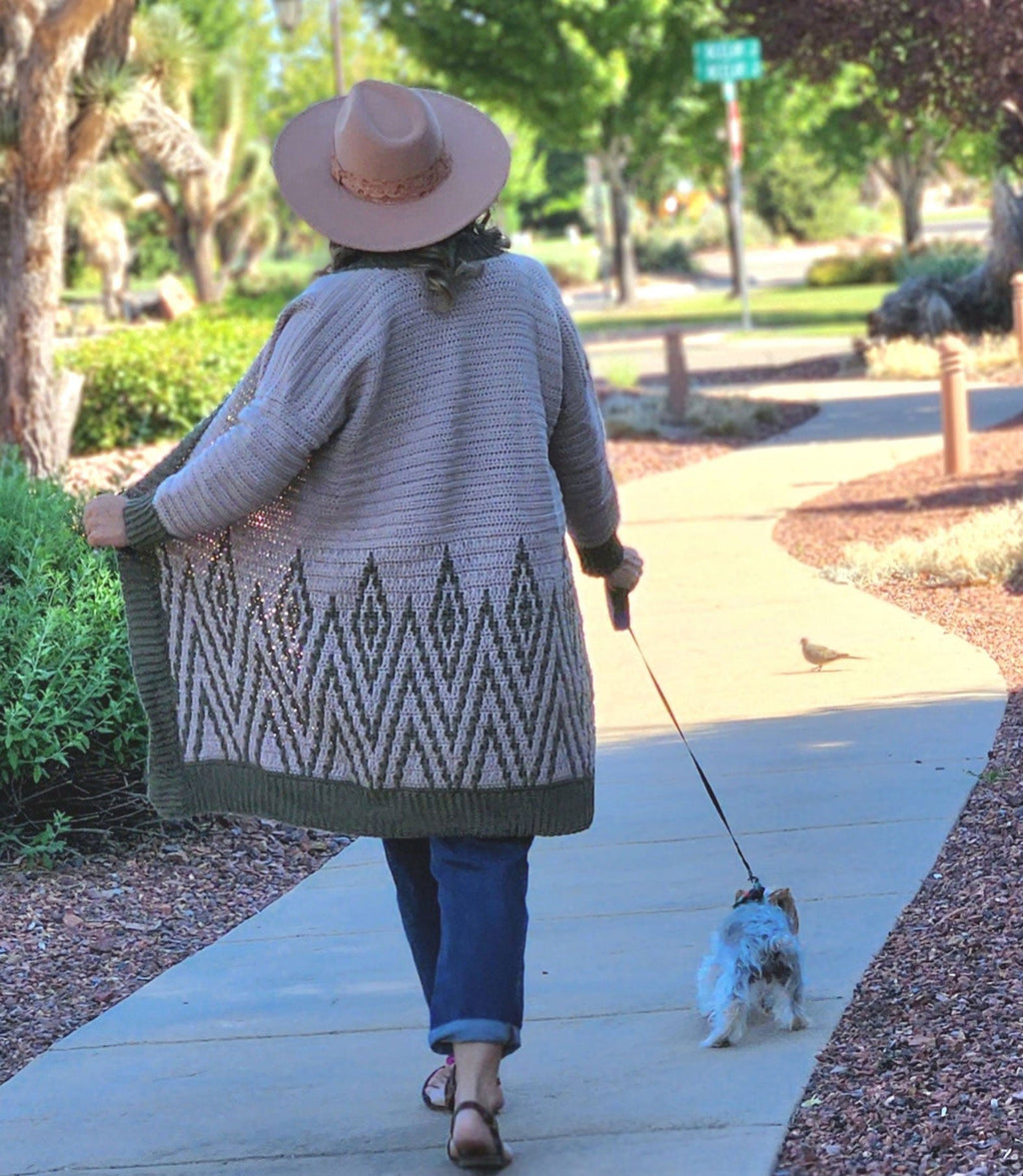 Diamond Drift Cardigan