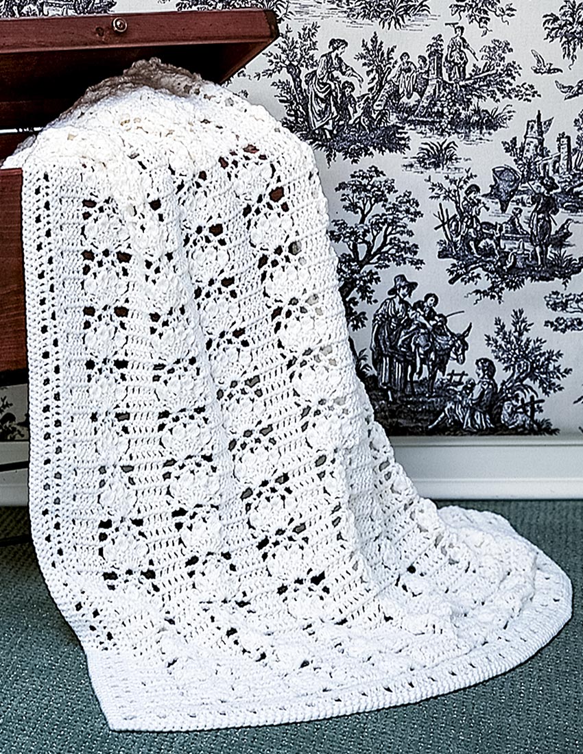 Crocheted Elegance Afghan Pattern