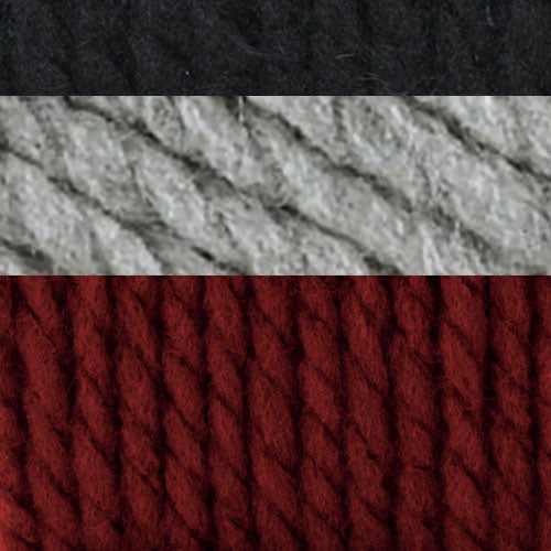 Chunky Stripes Crochet Blanket