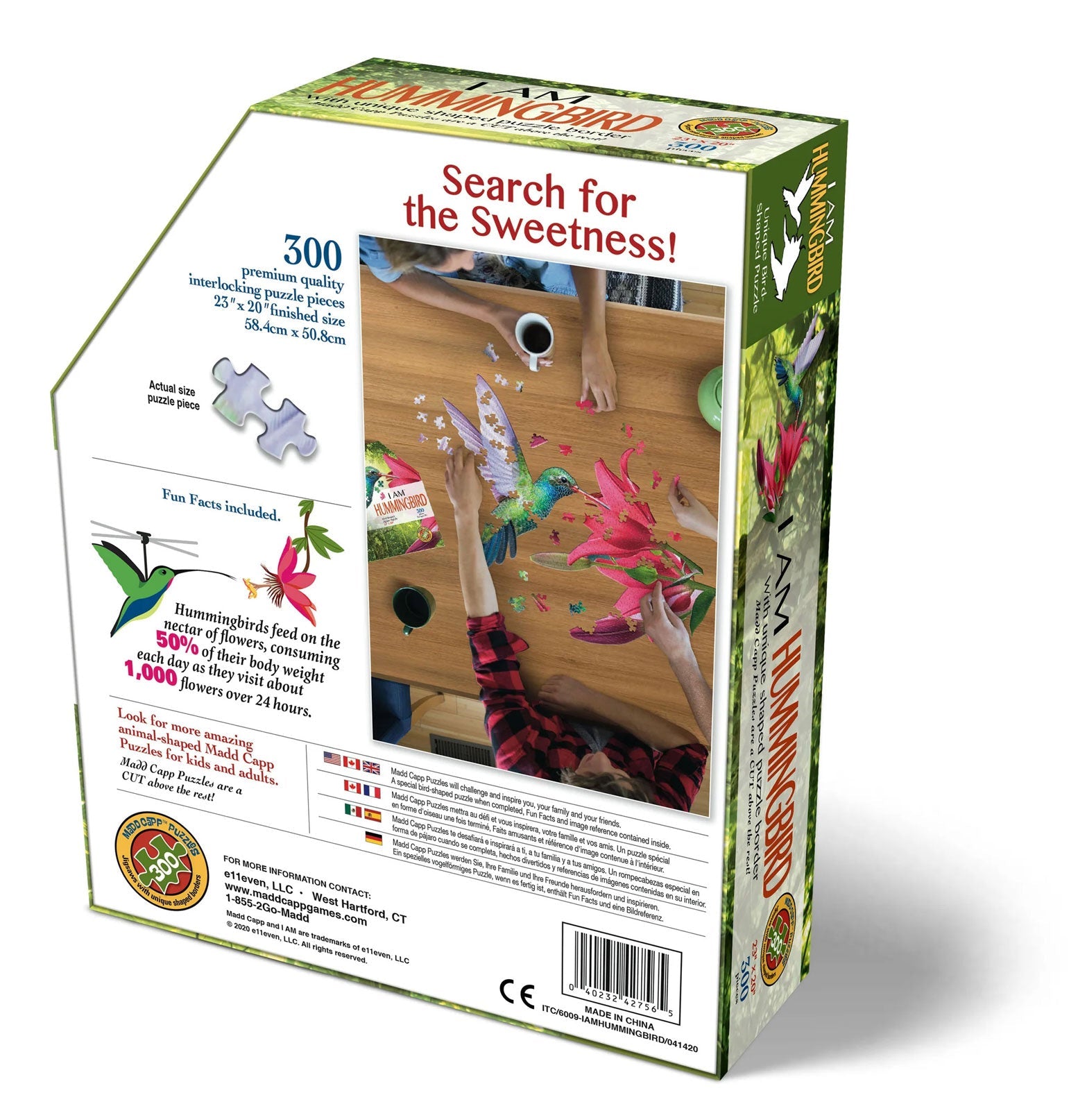 I Am Hummingbird Jigsaw Puzzle