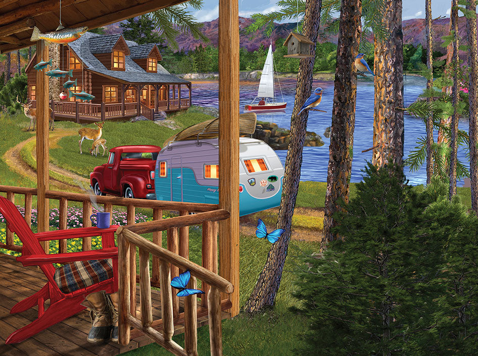 Porch Life Jigsaw Puzzle