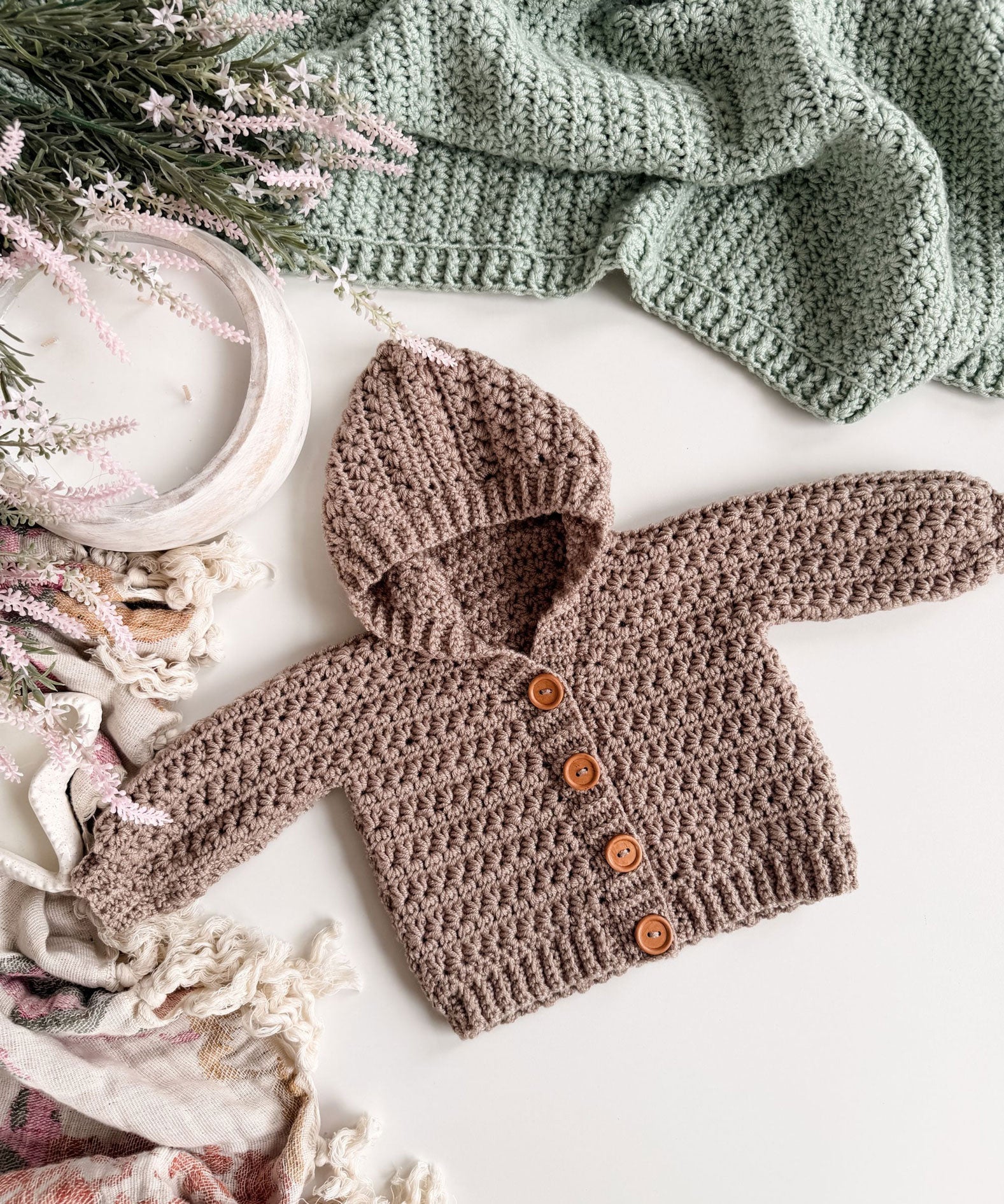 Mini Star Stitch Cardigan