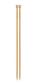 Clover Takumi Bamboo Knitting Needles Single Pointed 9-inches Brown Wood