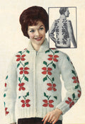 Ramblin' Rose Cardigan Pattern