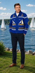 Men's Sailing Time Cardigan Pattern