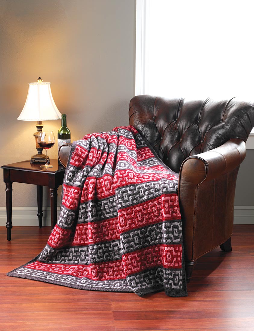 Mosaic Throw Pattern