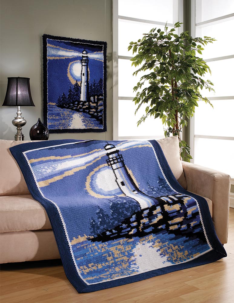 Beacon of Hope Afghan Pattern