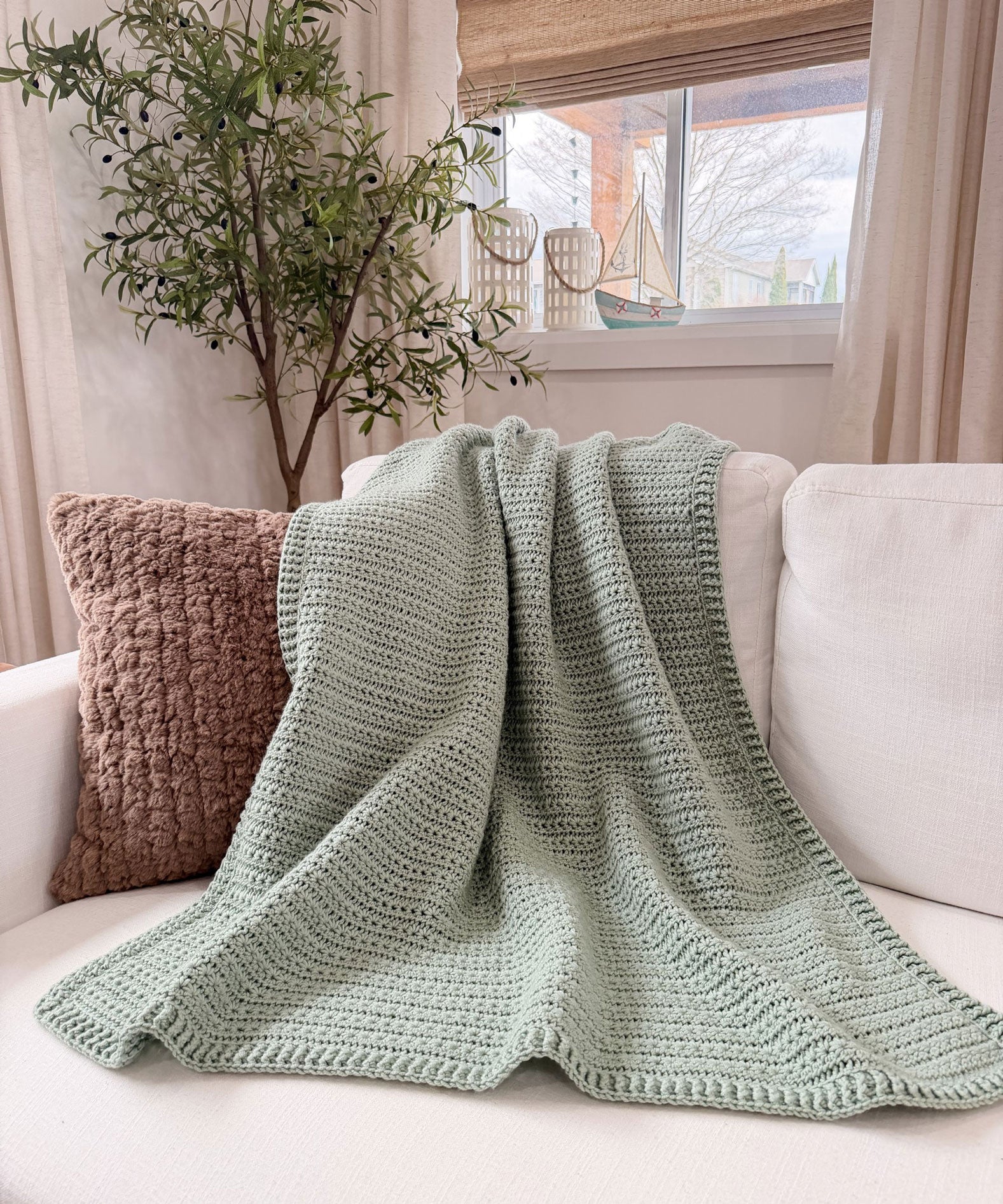 Timeless Star Stitch Blanket
