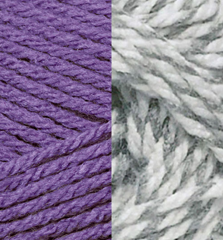 Cables in Ragg Afghan