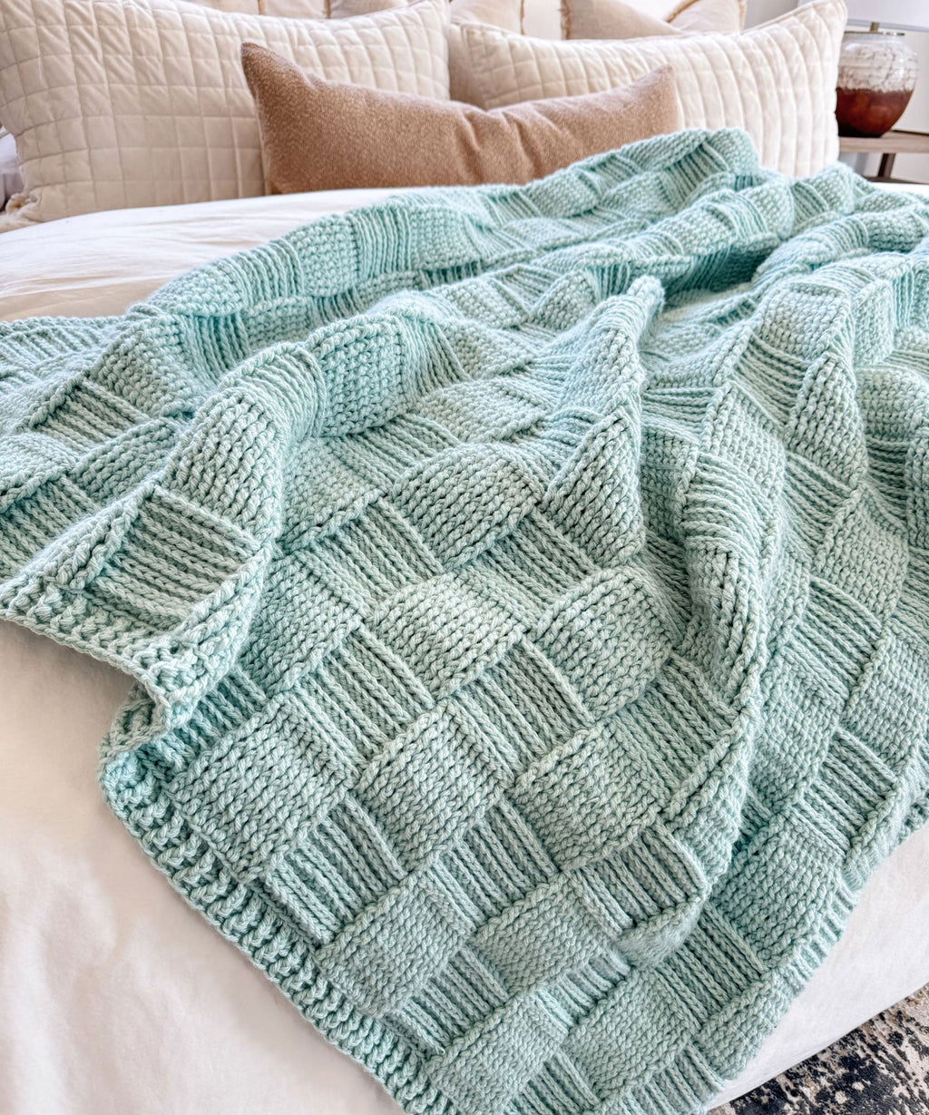 Seabreeze Basketweave Blanket