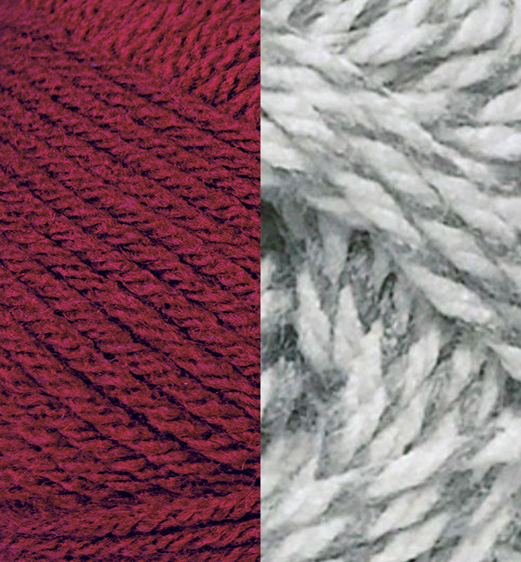 Cables in Ragg Afghan
