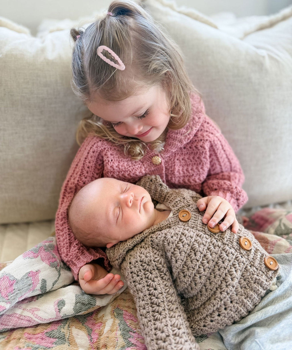 Mini Star Stitch Cardigan
