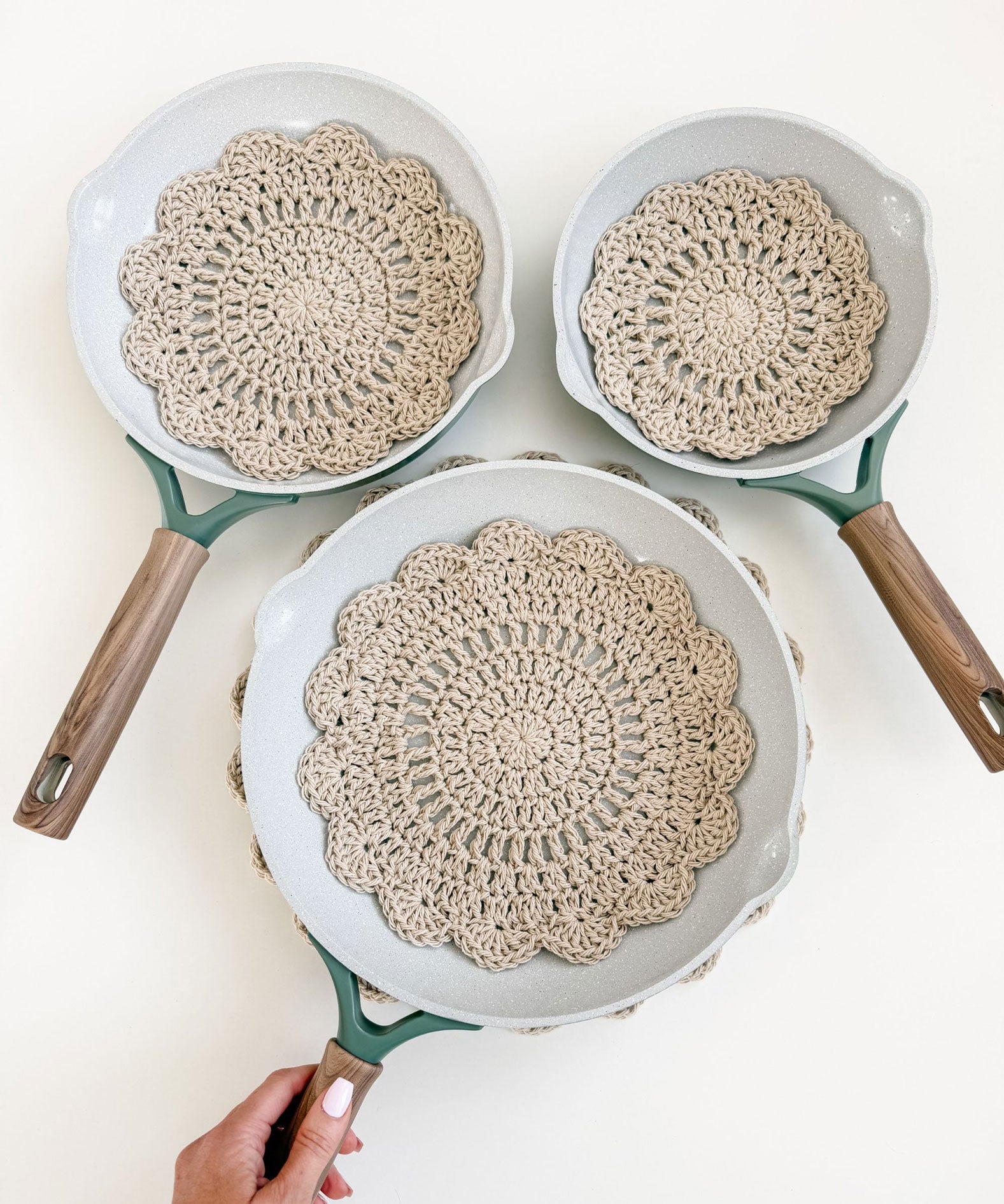 Stacked Petals Kitchen Set