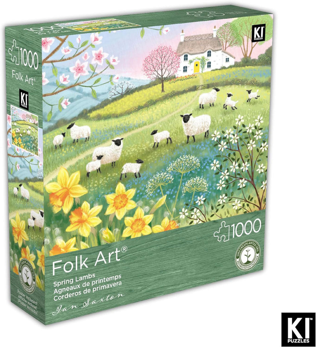 Spring Lambs Jigsaw Puzzle