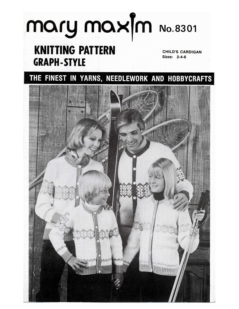 Child's Scandinavian Cardigan Pattern
