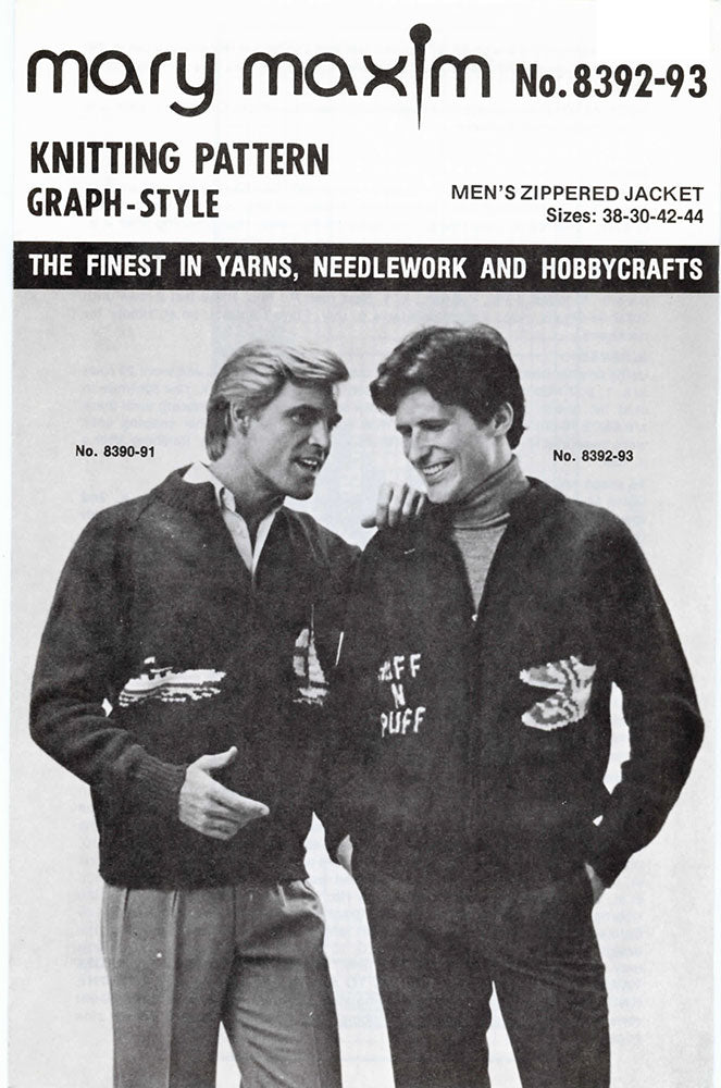Men's Zippered Jacket Patternn