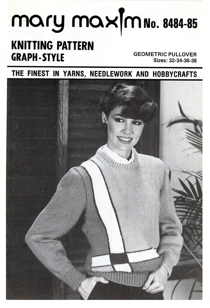 Geometric Pullover Pattern