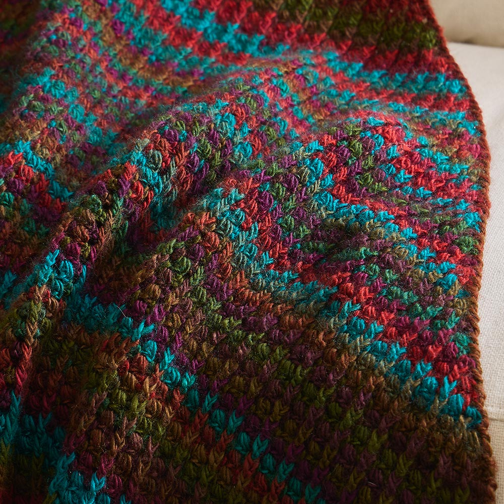 Bean & Cable Throw