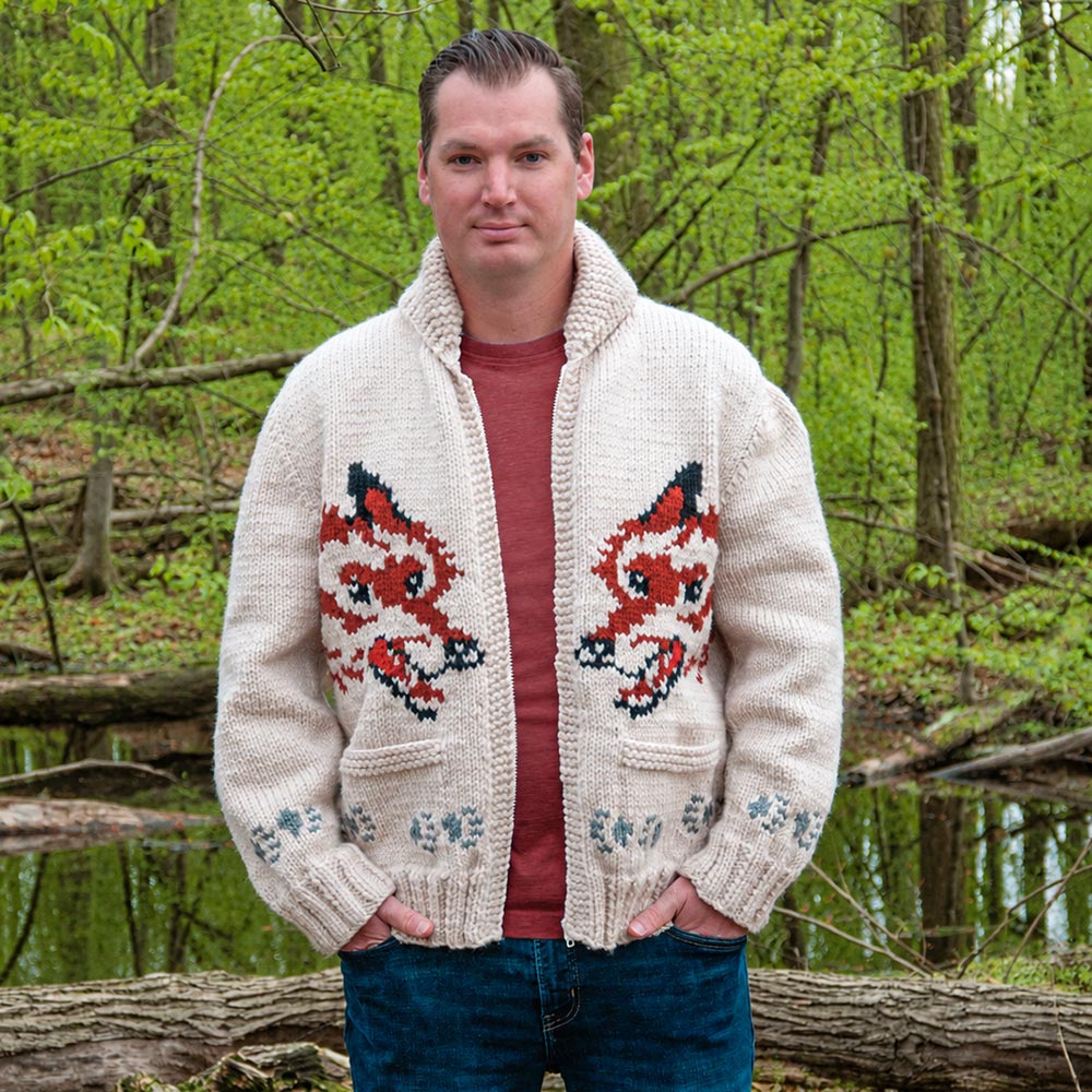 Wolf Cardigan Knit Kit | Project Hail Mary Fox Sweater