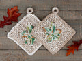 Autumn Leaf Potholders