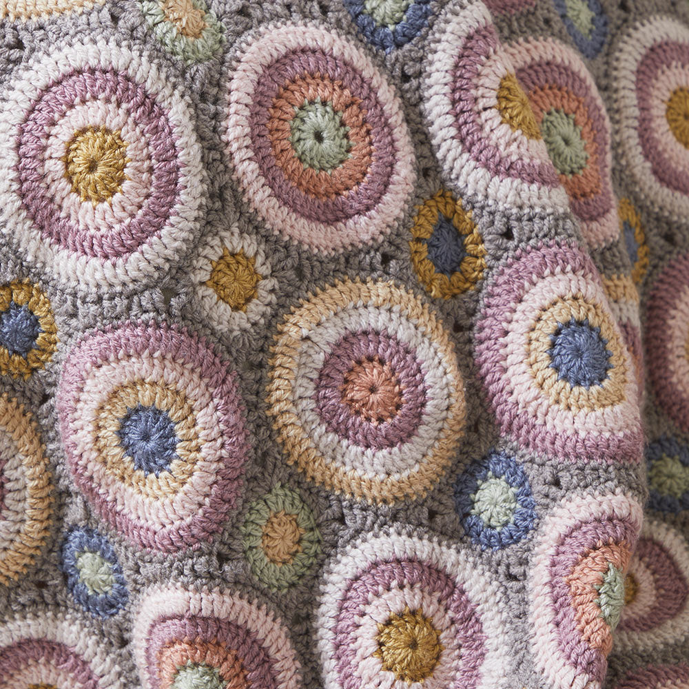 Magic Circles Afghan