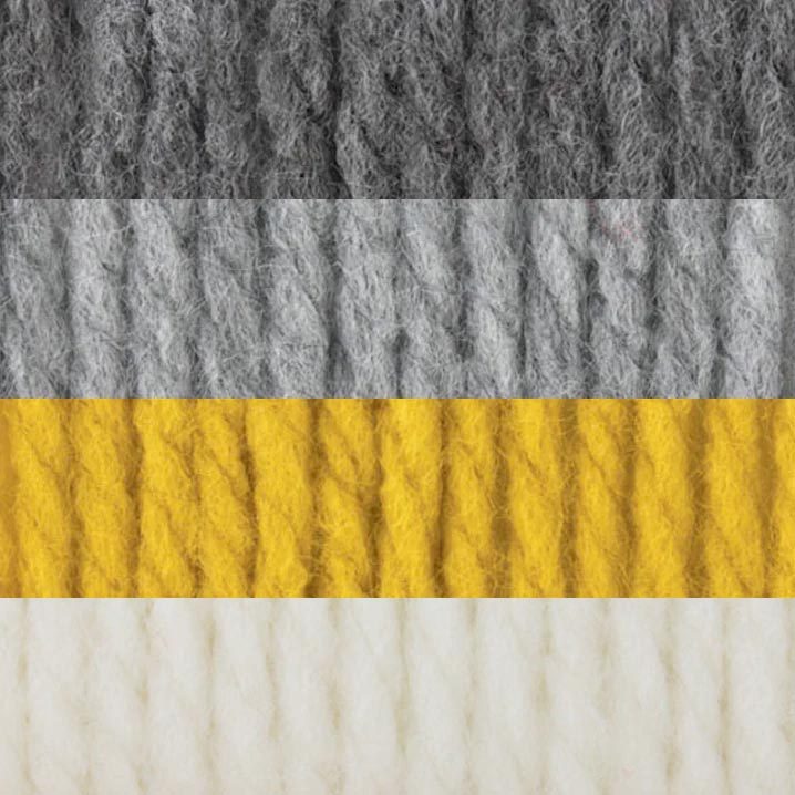 Simple Stripe Knit Blanket