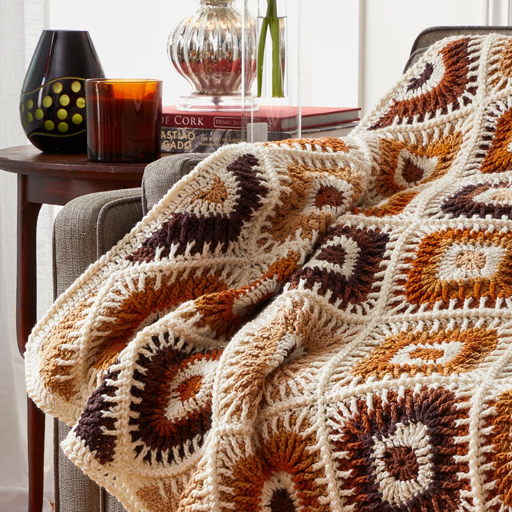 Dazzler Diamond Afghan