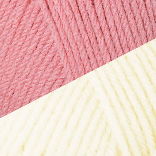 Hearts Aplenty Double Knit Baby Blanket