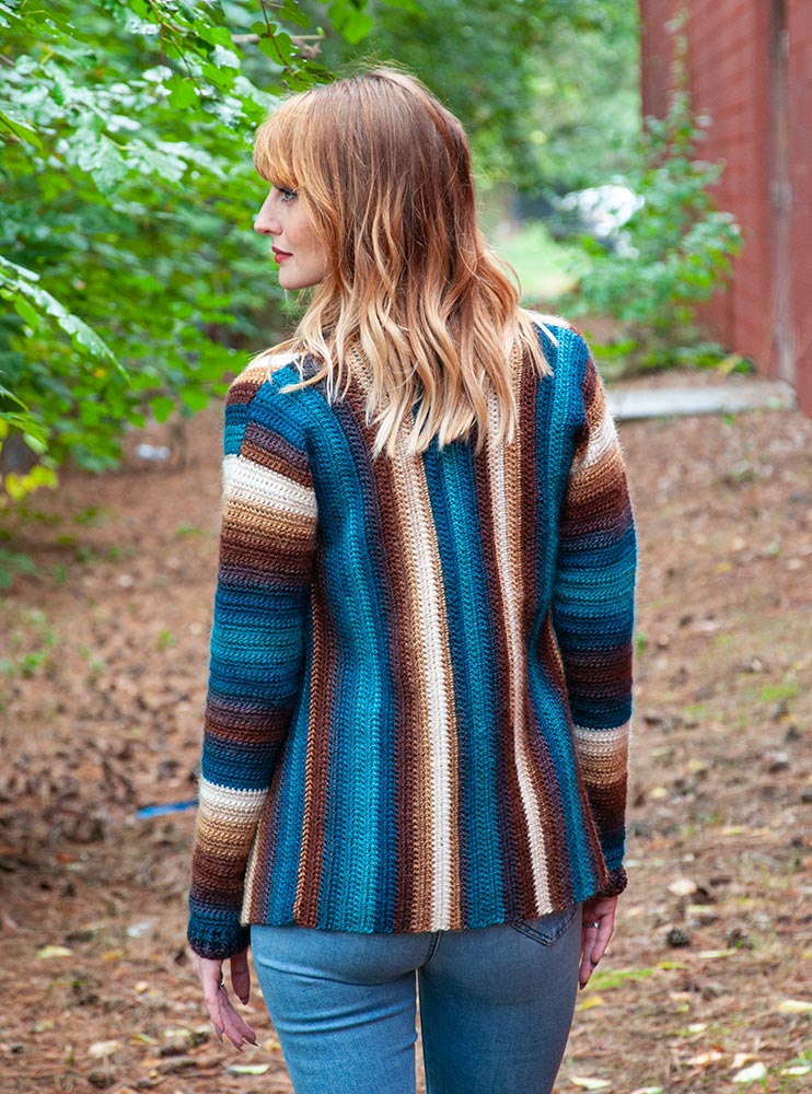 Crocheted Prism Cardigan Pattern