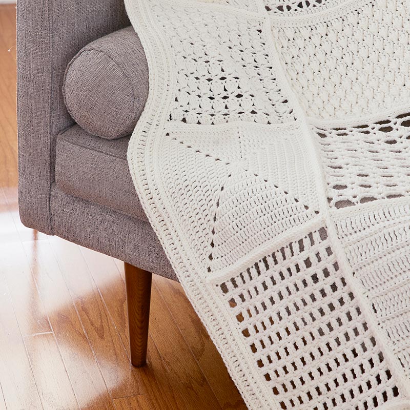 Happiness Squared Blanket